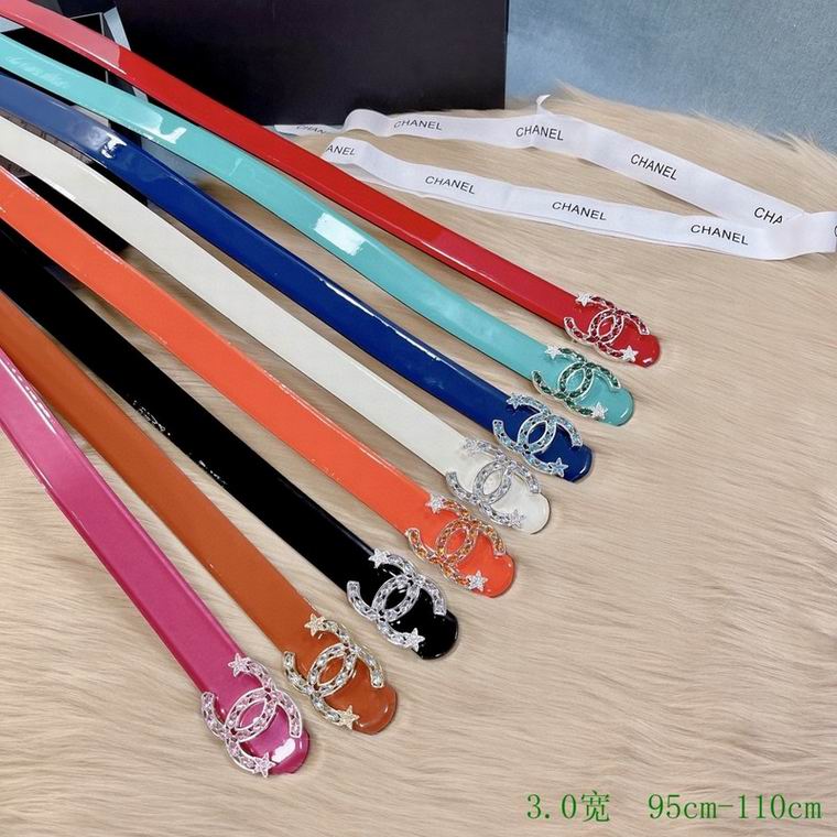 Chanel Belt 30mmX95-110cm 7D124